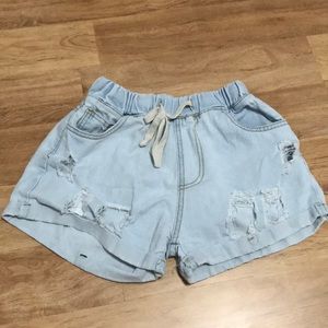 Jean shorts